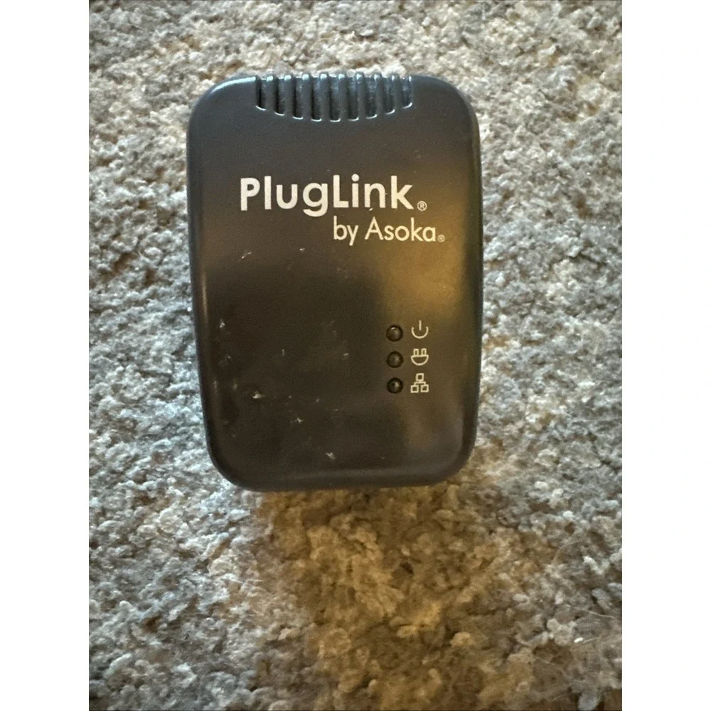 PlugLink by Asoka 9650 Ethernet Adapter Model: PL9650-ETH with Ethernet Cable M2